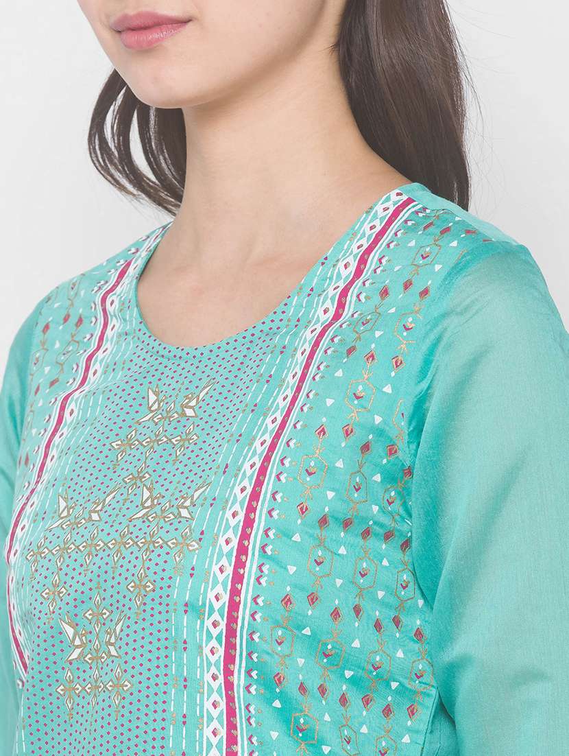 women's straight kurta - 18068187 -  Standard Image - 4