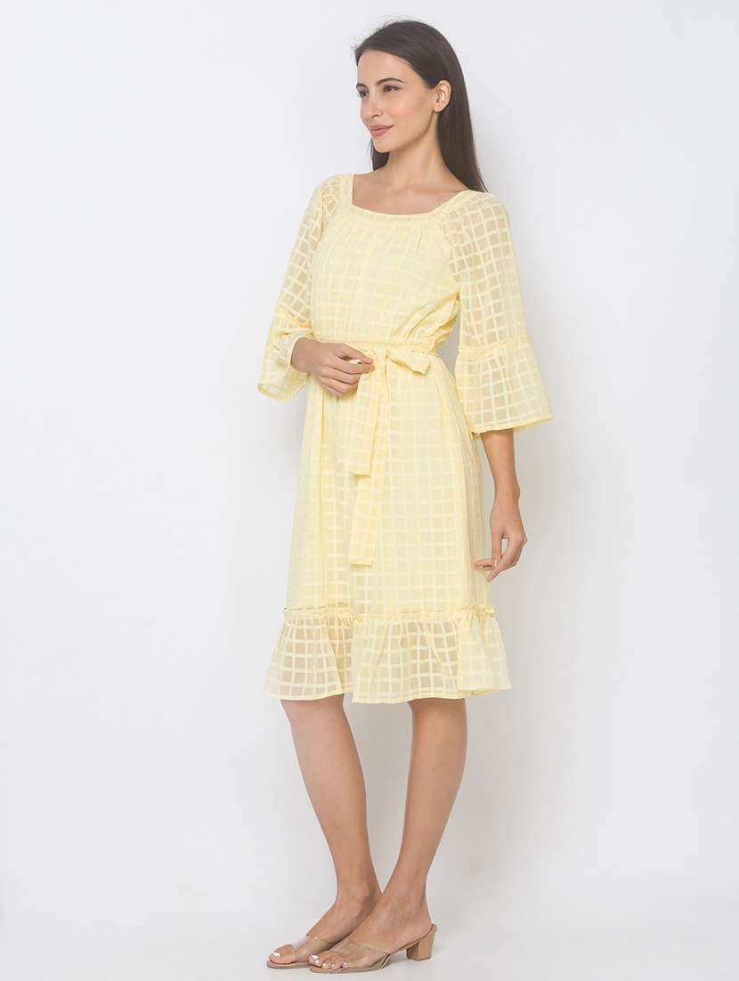 women's  self design dress - 18068198 -  Standard Image - 1