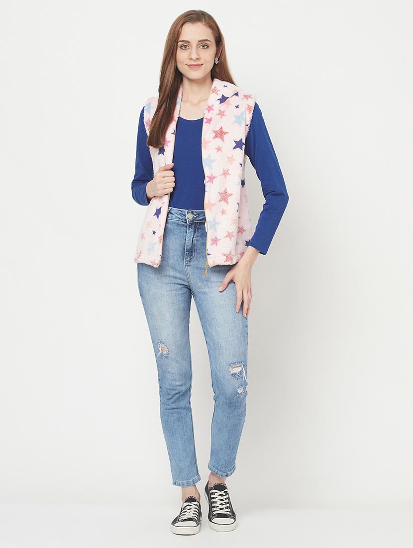 hooded neck printed sweatshirt - 18076865 - Standard Image - 4
