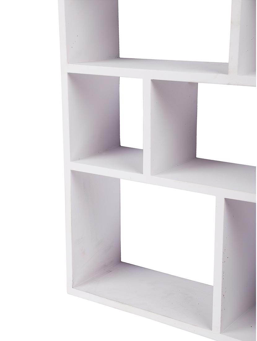 home sparkle engineered wood multipurpose eight partition compartment wall shelf rack (black) - 18078291 - Standard Image - 4