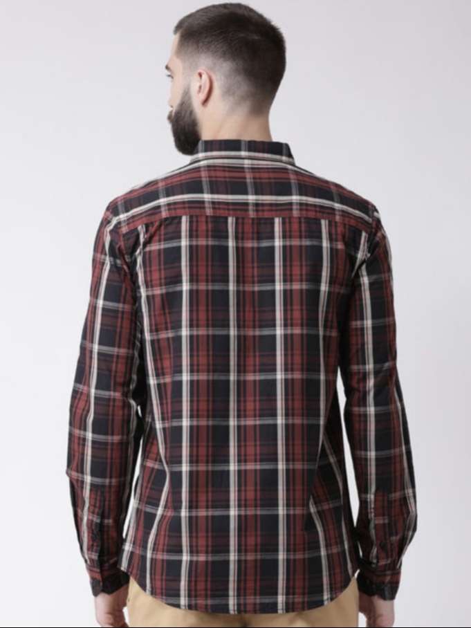 red cotton shirt - 18078435 -  Standard Image - 1