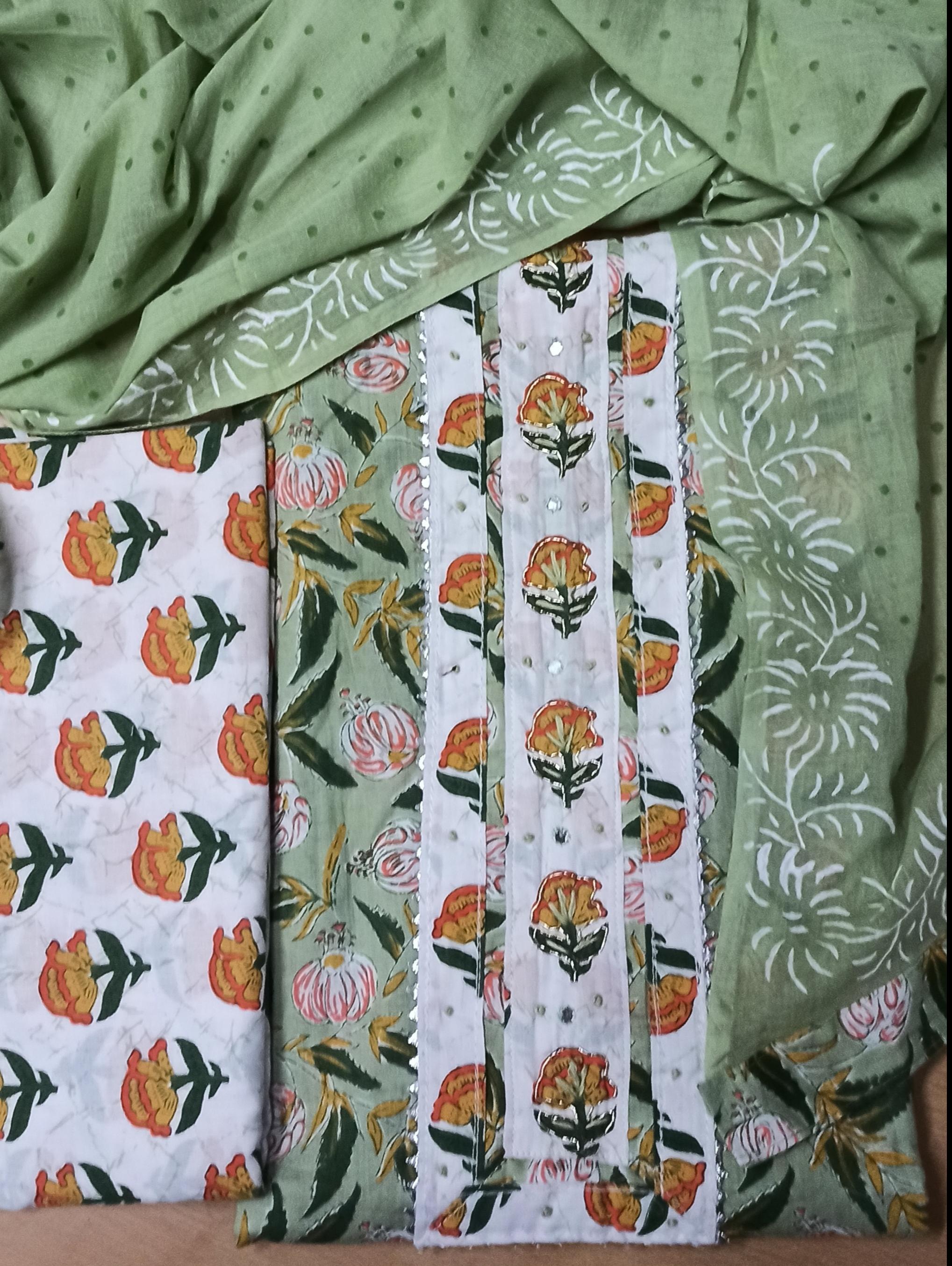 cotton print suits  - 18078605 -  Standard Image - 1