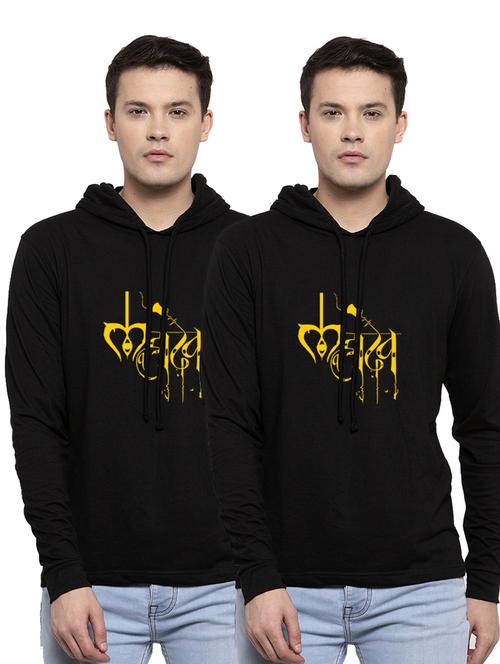 set of 2 chest printed t-shirt - 18079076 -  Standard Image - 0