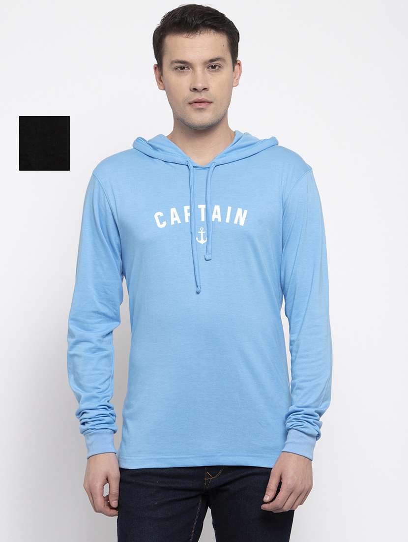 set of 2 chest printed t-shirt