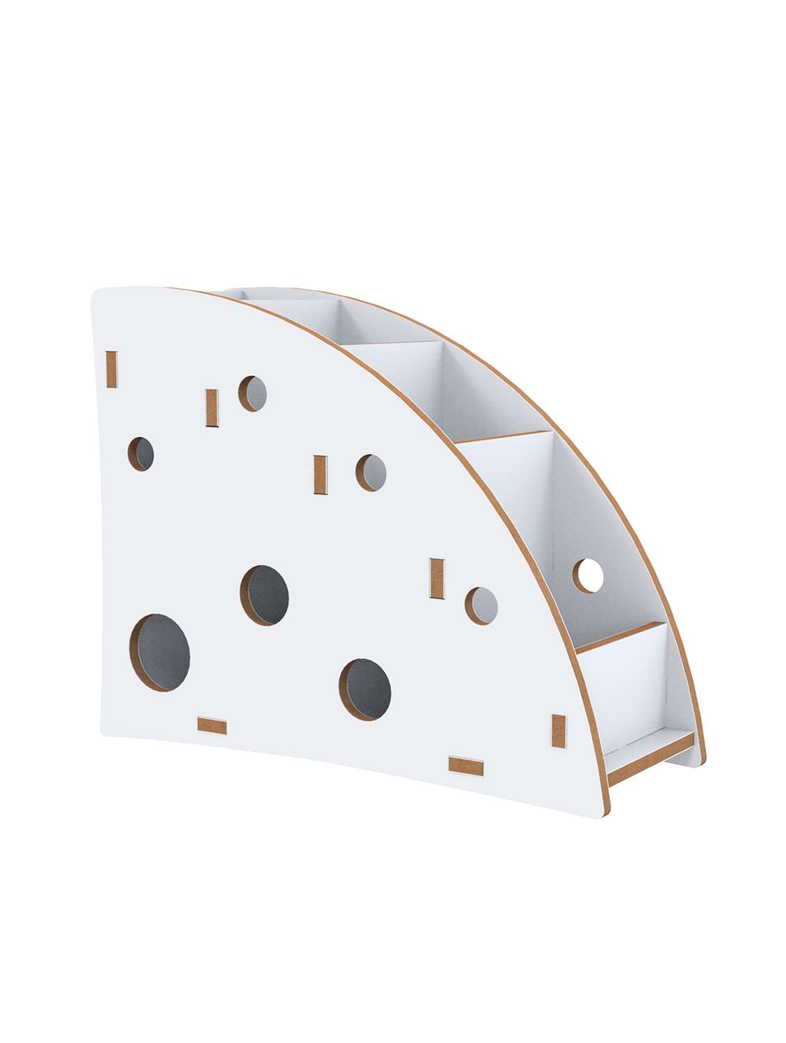 home sparkle mdf designer remote control holder stand organizer for tv/ac remotes-multipurpose desk organise (dark brown) - 18080959 -  Standard Image - 1