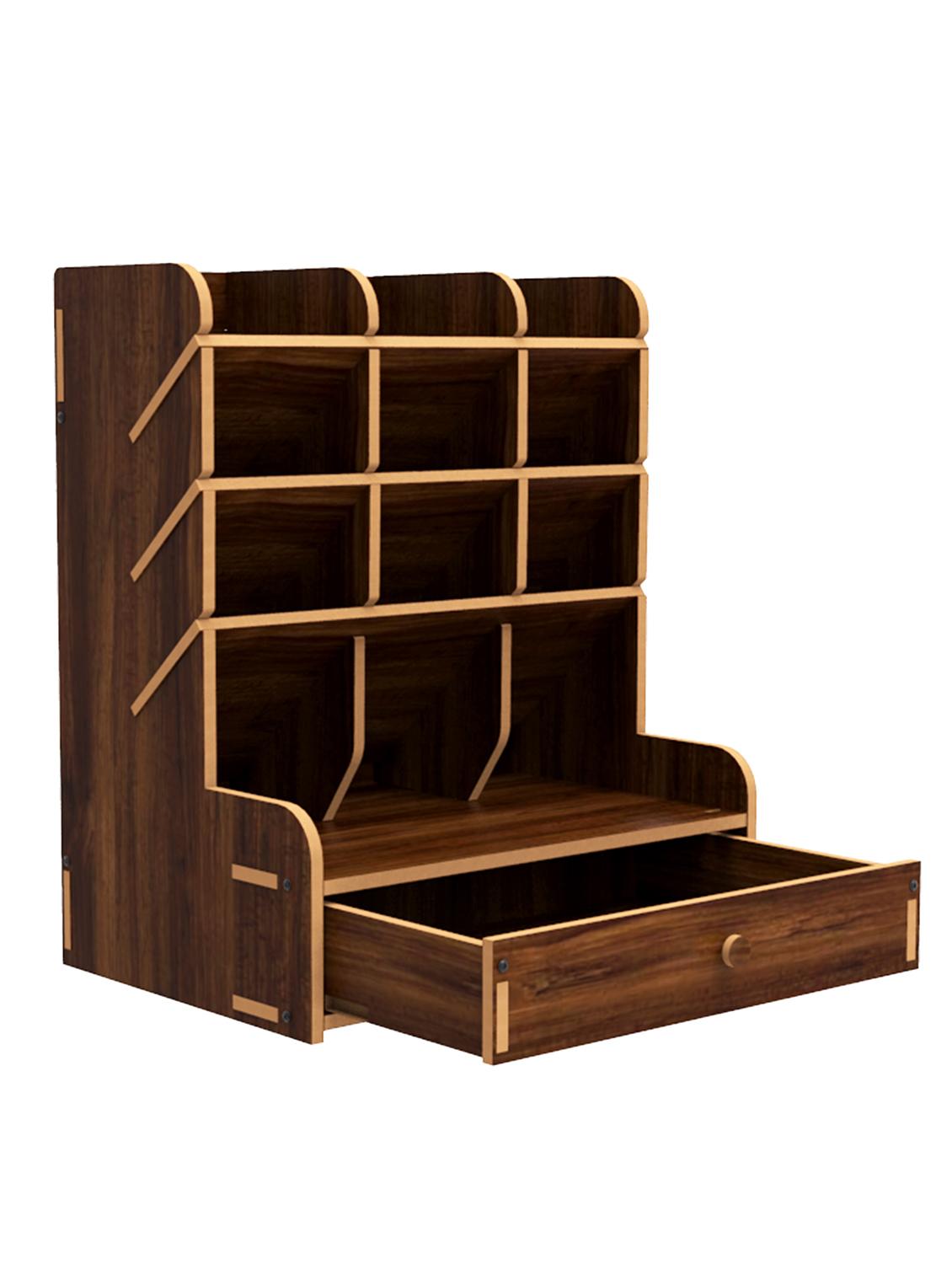 home sparkle engineered wood table organiser - 18080968 - Standard Image - 1