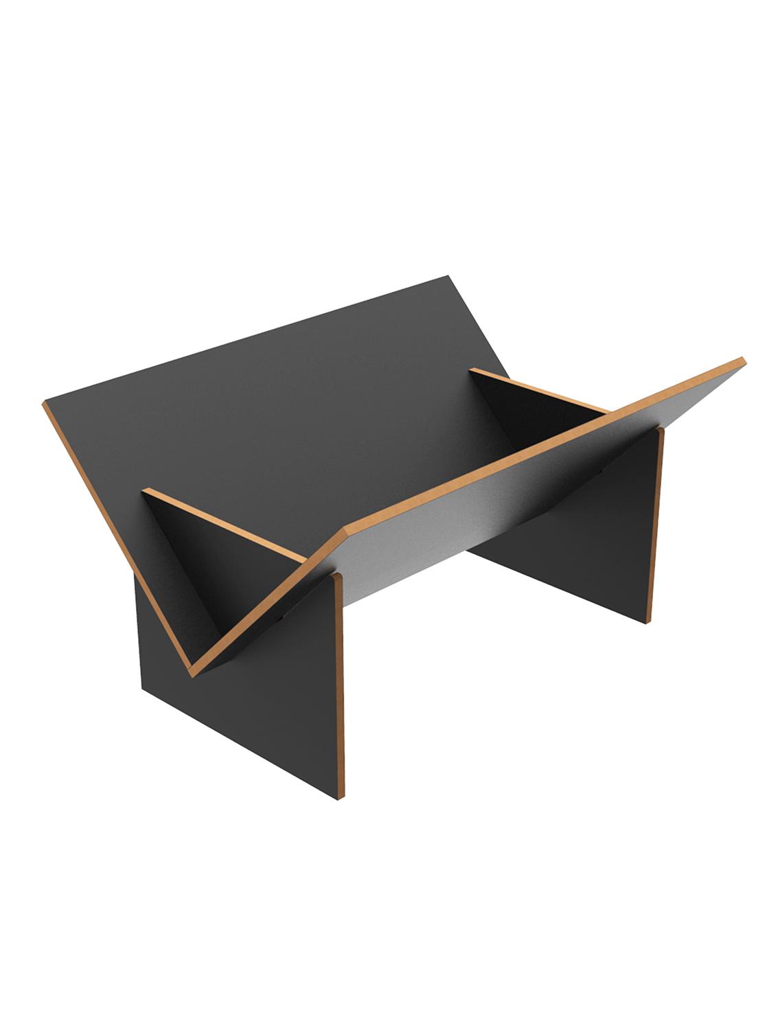 home sparkle engineered wood book stand / organiser - 18080974 -  Standard Image - 1