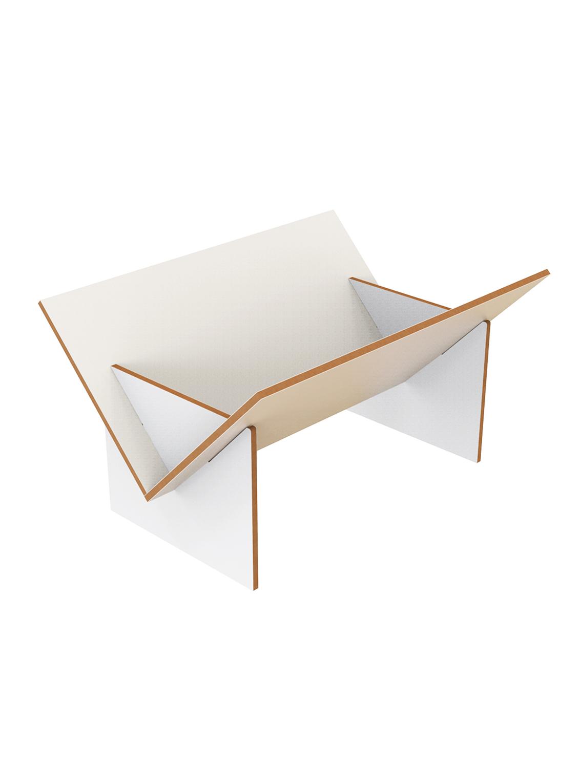 home sparkle engineered wood book stand / organiser - 18080975 -  Standard Image - 1