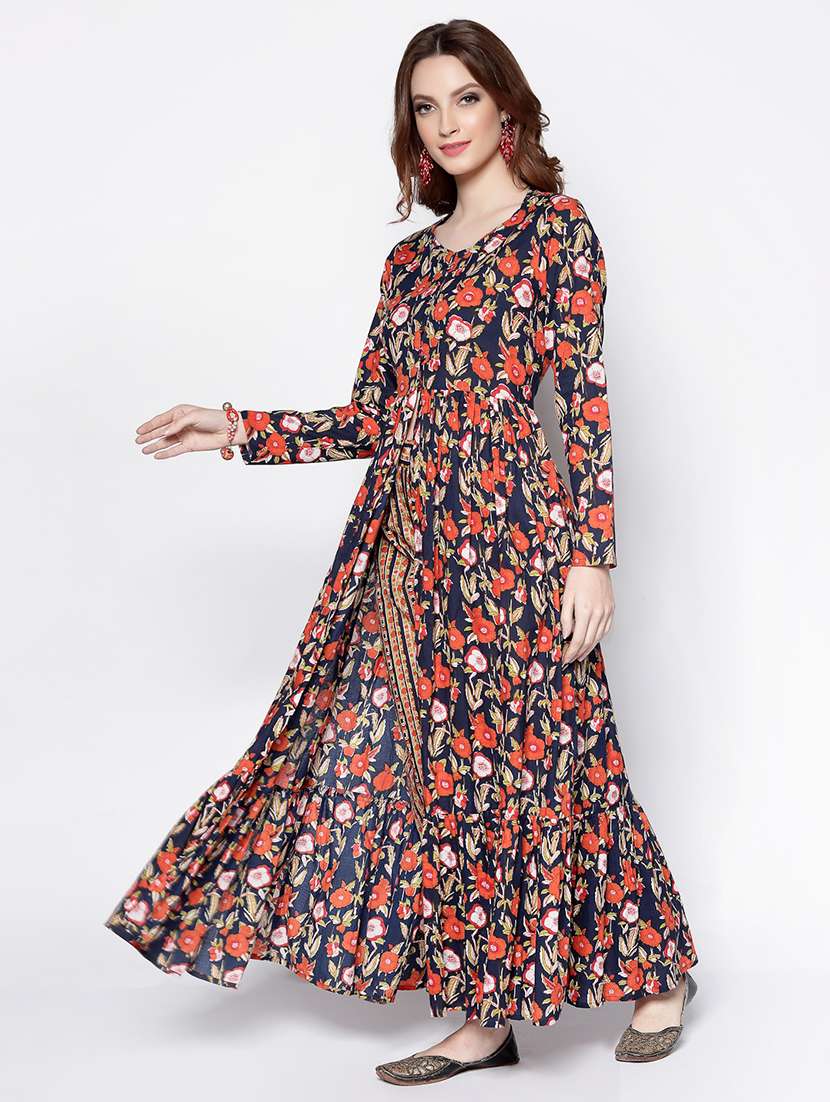 women's front slit kurta - 18081057 -  Standard Image - 1