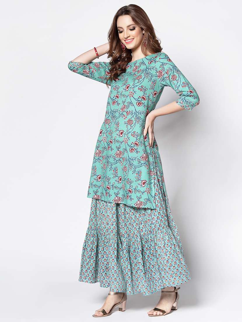 women's straight kurta - 18081064 -  Standard Image - 1