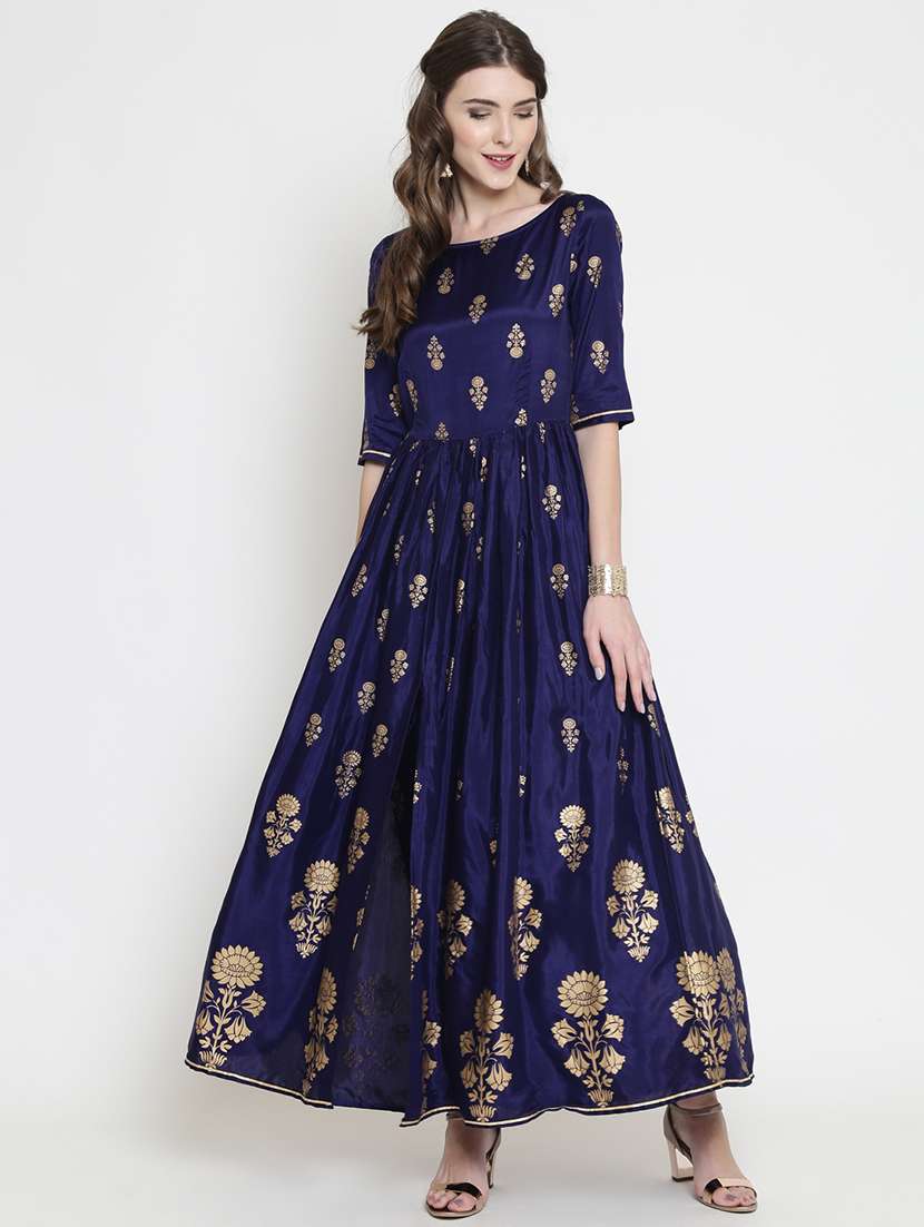 women's flared kurta - 18081066 - Standard Image - 1