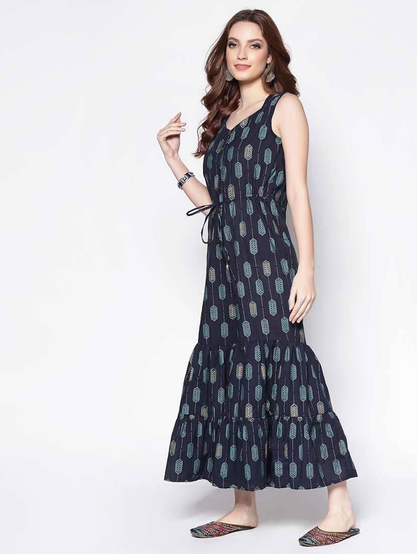 sweetheart printed full leg jumpsuit - 18081120 -  Standard Image - 1