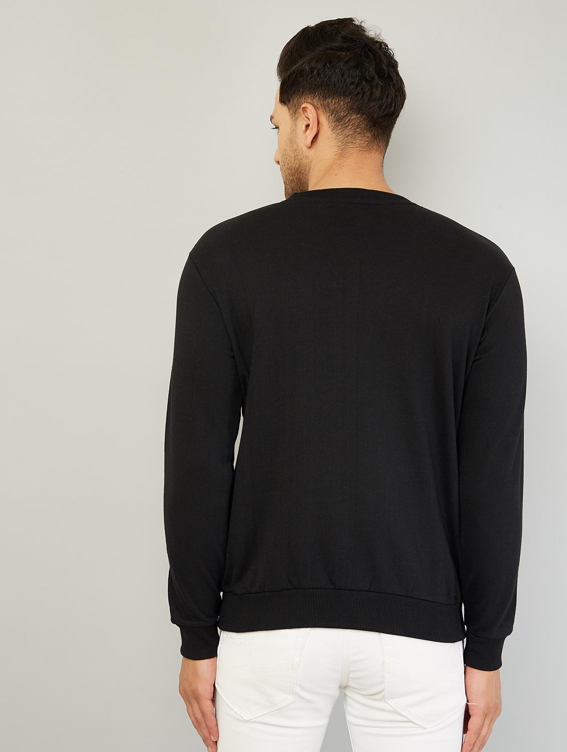 mens color block sweatshirt - 18081146 - Standard Image - 1
