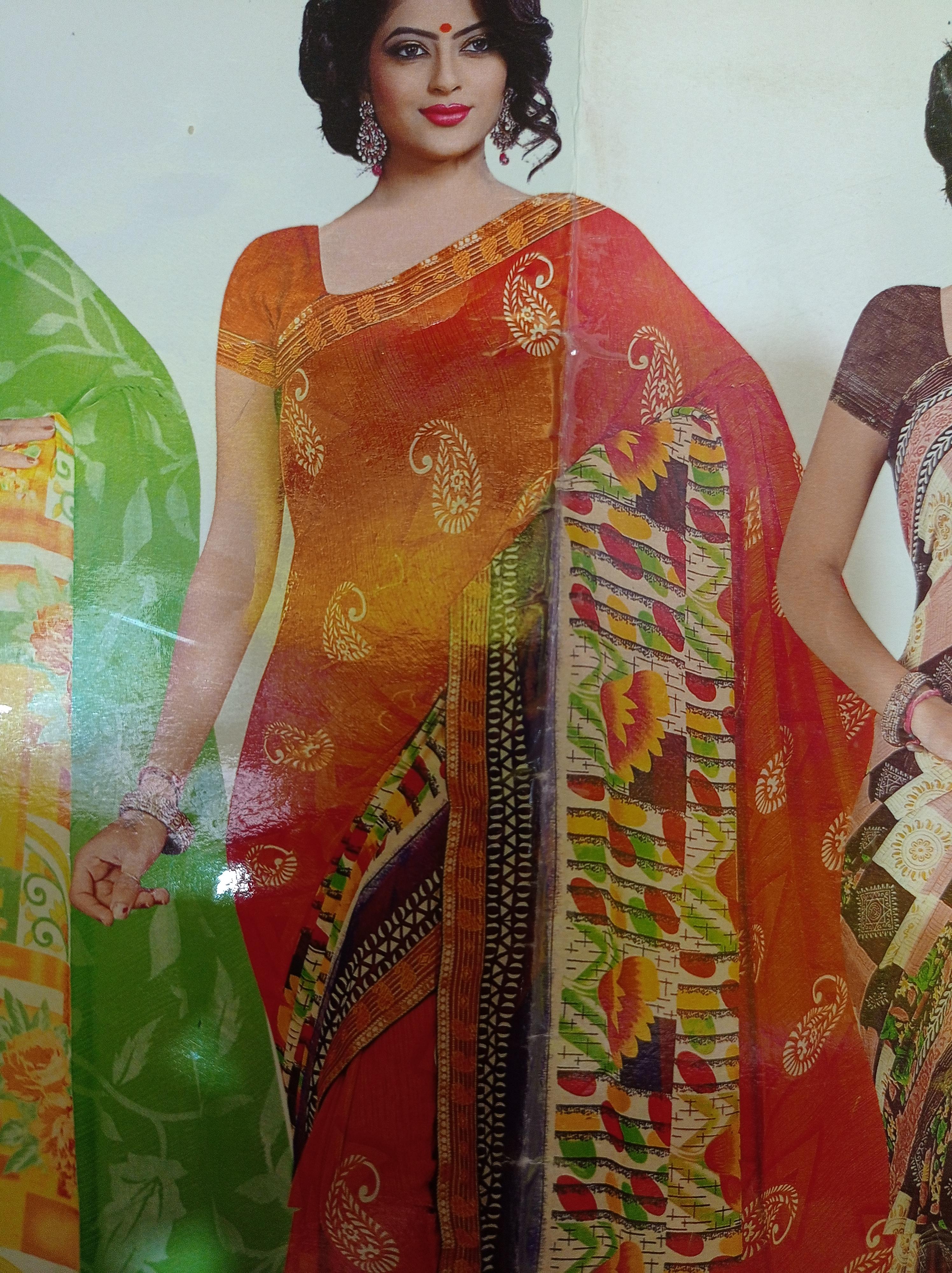 sarees in georgette - 18081223 - Standard Image - 1