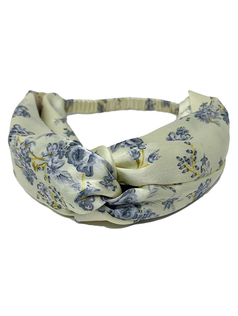 mint & oak lemon bloom hairband for women