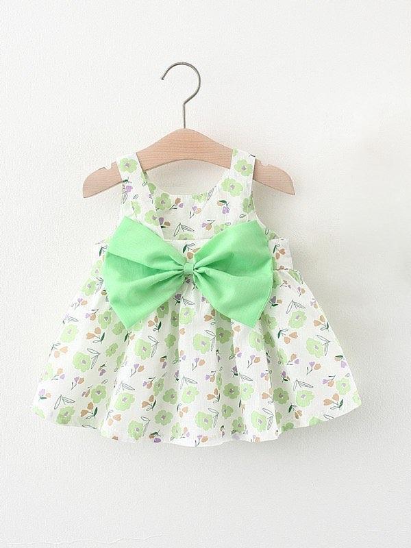rayon printed frock - 18081393 - Standard Image - 1