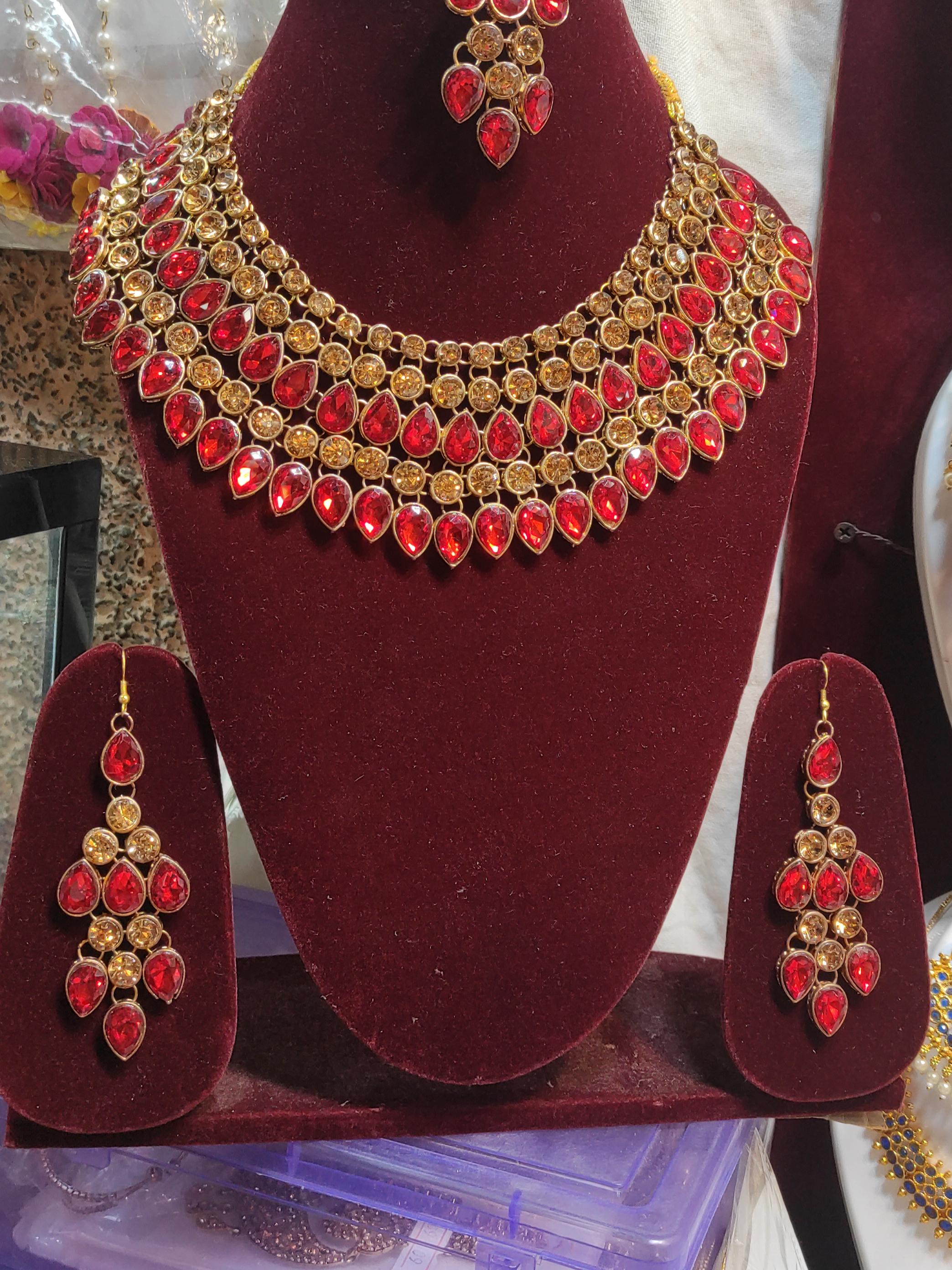 artificial jewellery for girls - 18082393 - Standard Image - 1