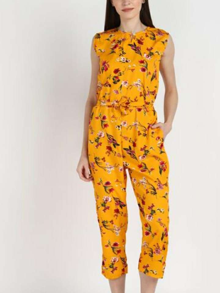 printed casual jumpsuit  - 18083318 -  Standard Image - 1