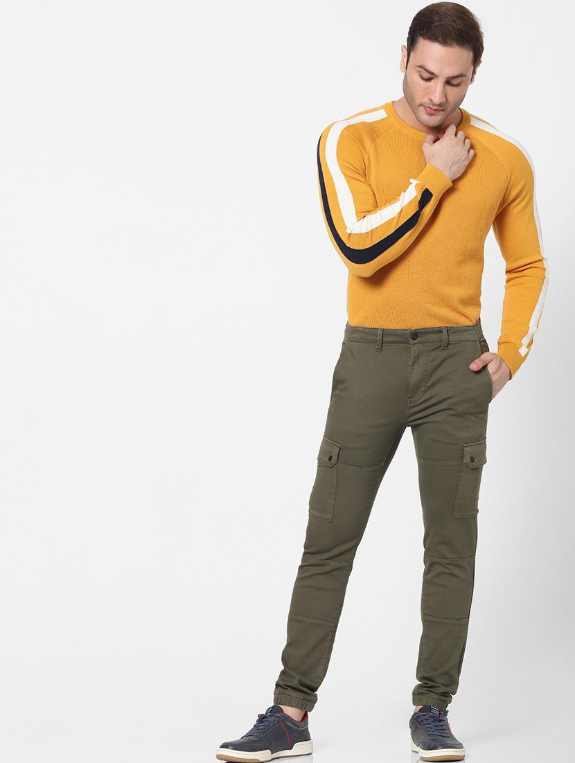 yellow side taped pullover - 18083840 - Standard Image - 4