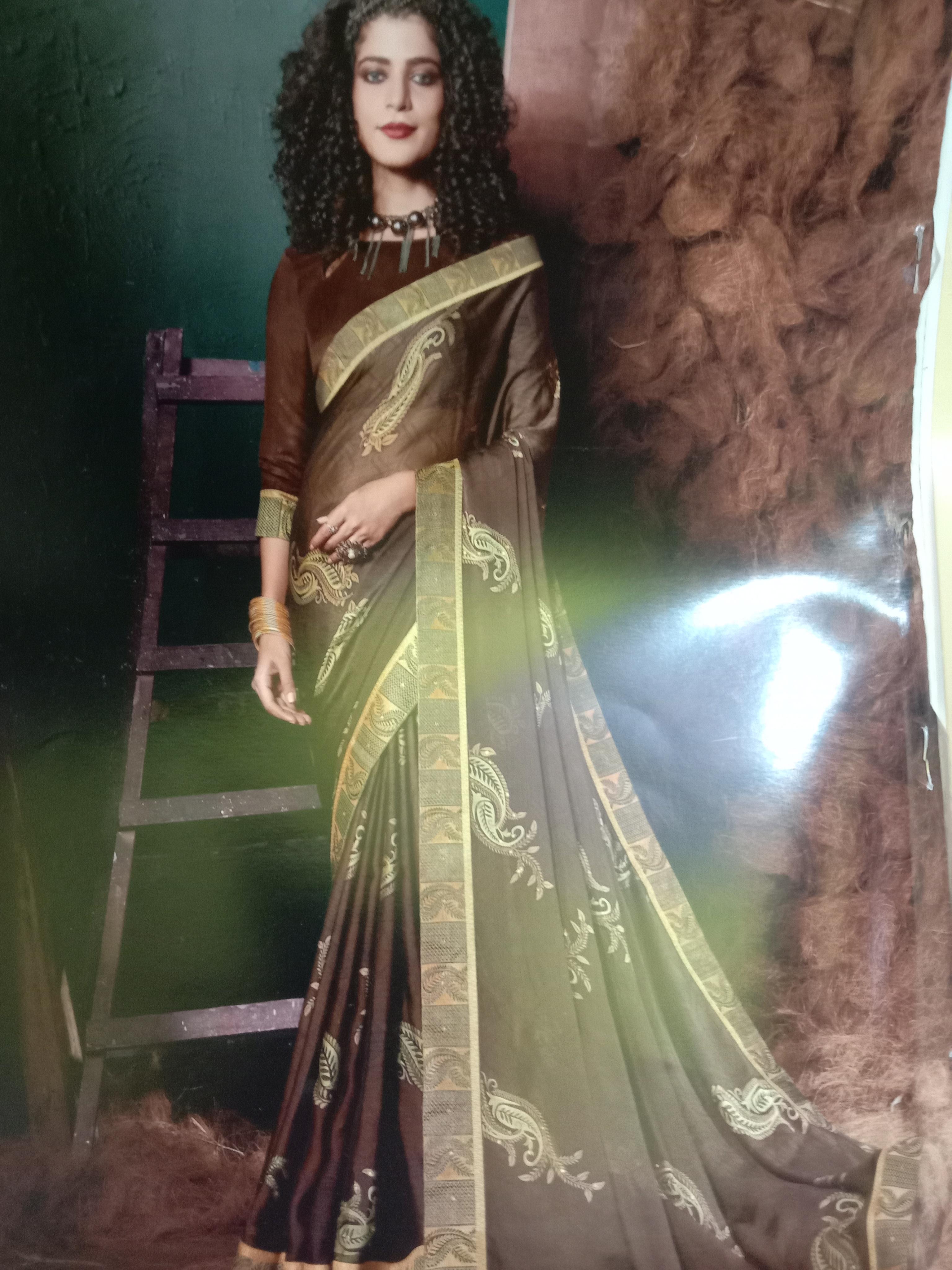sarees in the silk - 18104655 - Standard Image - 1