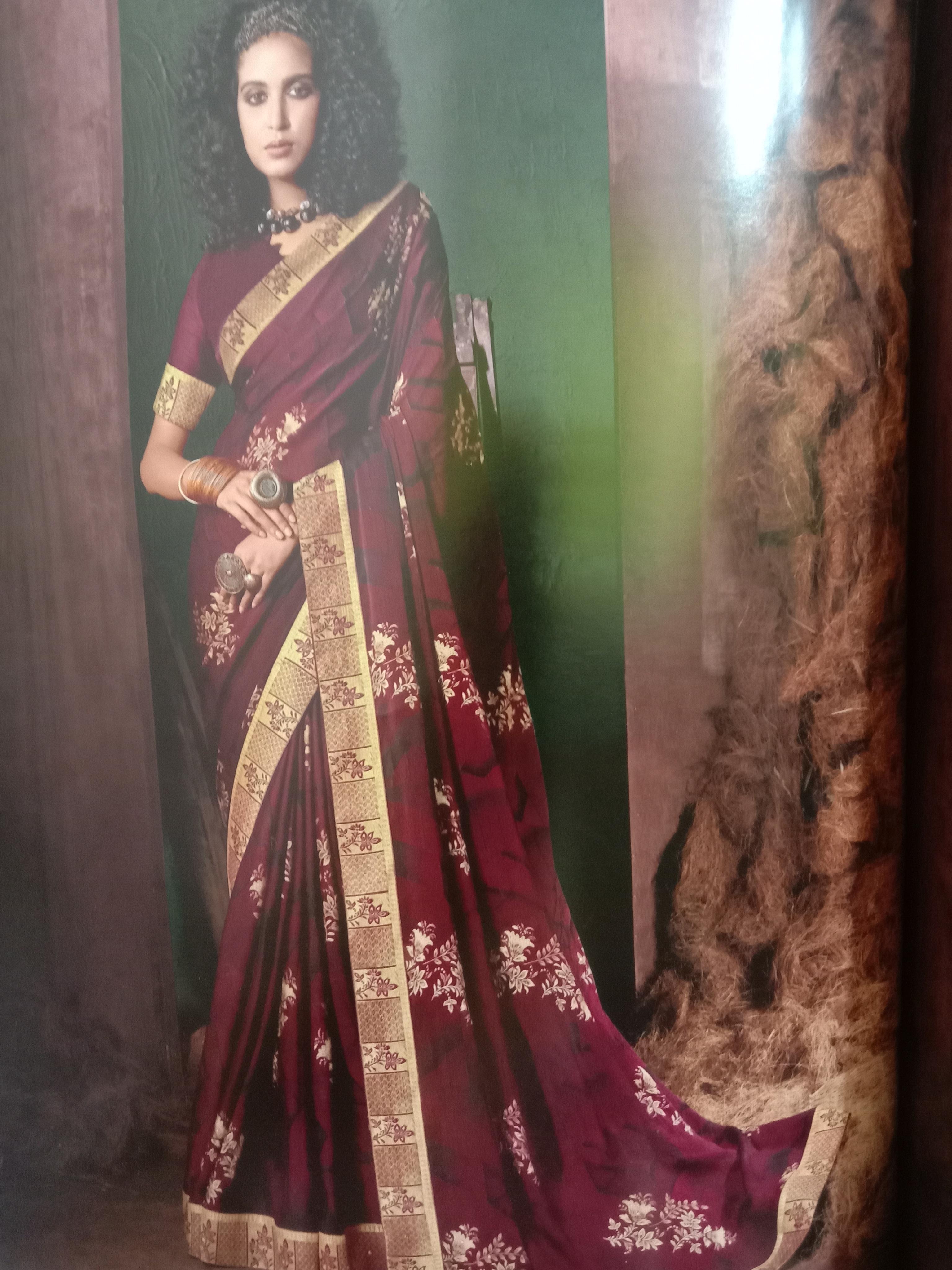 sarees in the silk - 18105695 - Standard Image - 1
