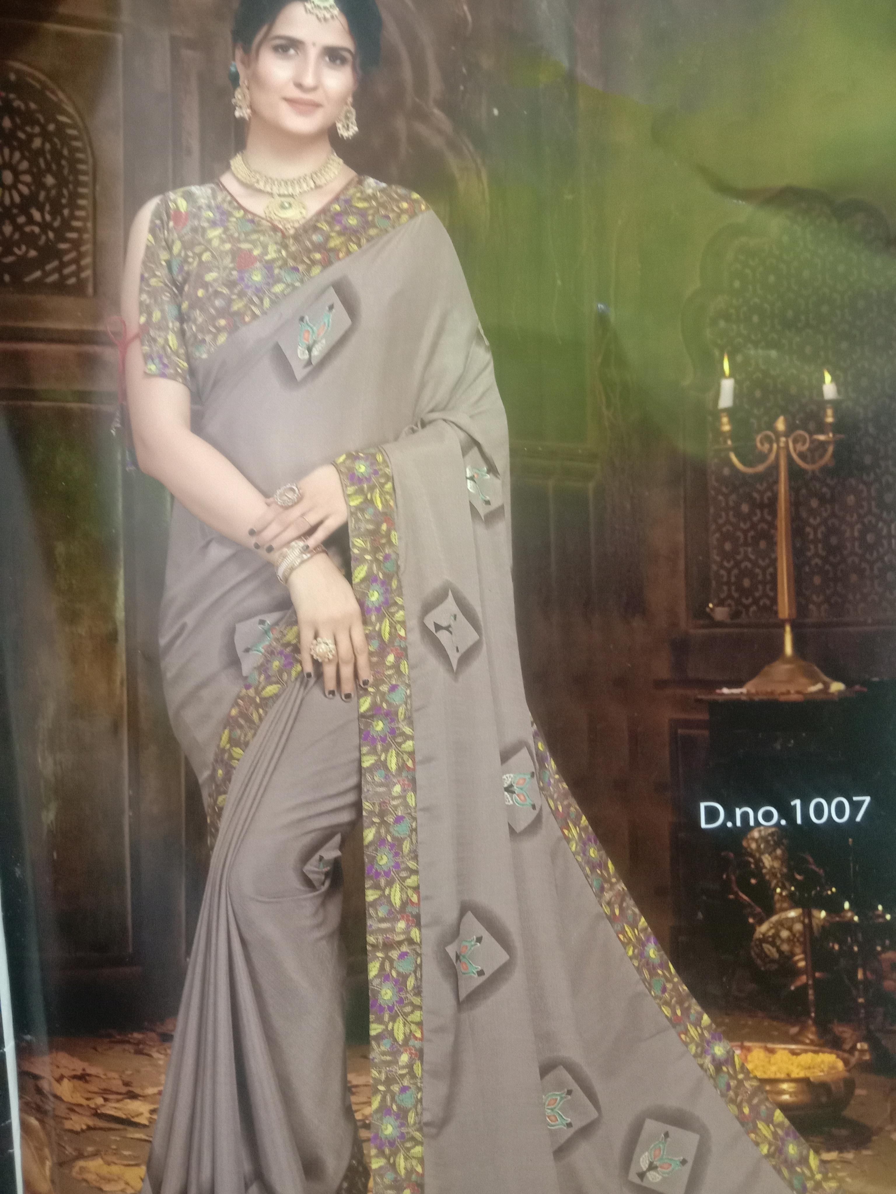 sarees in the silk - 18105703 - Standard Image - 1