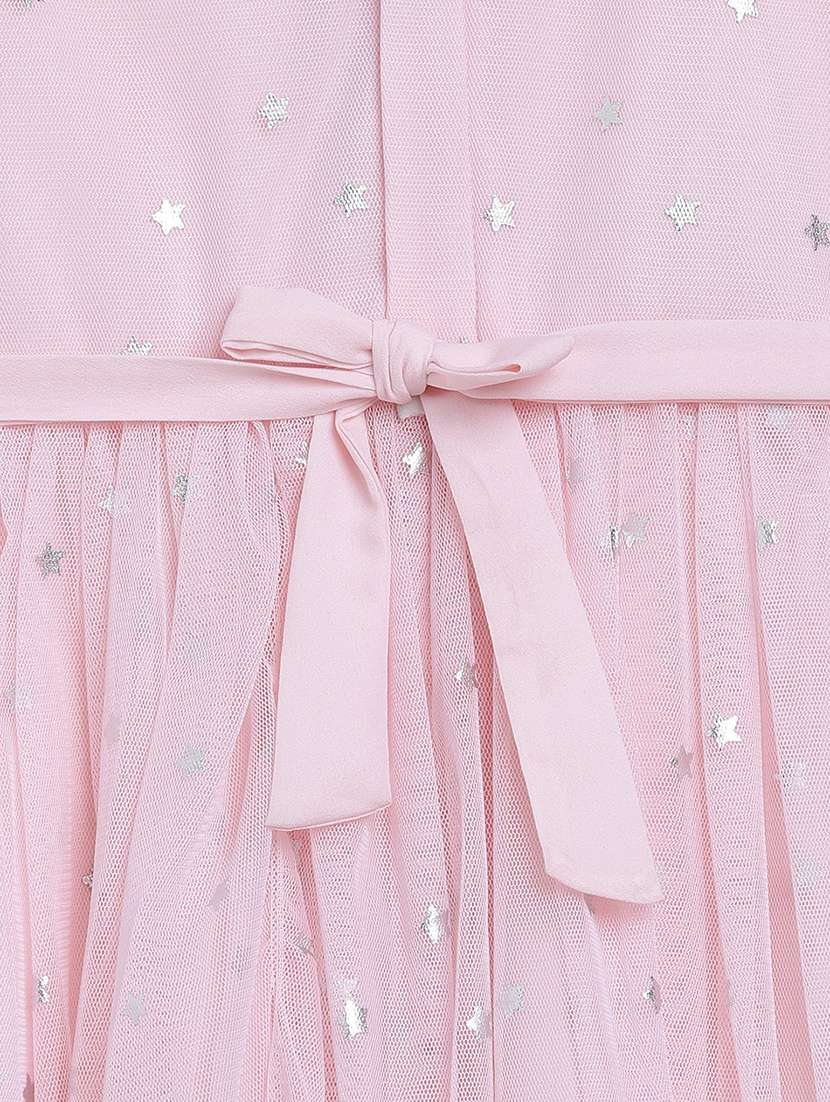 pink net regular kurti - 18106198 -  Standard Image - 4