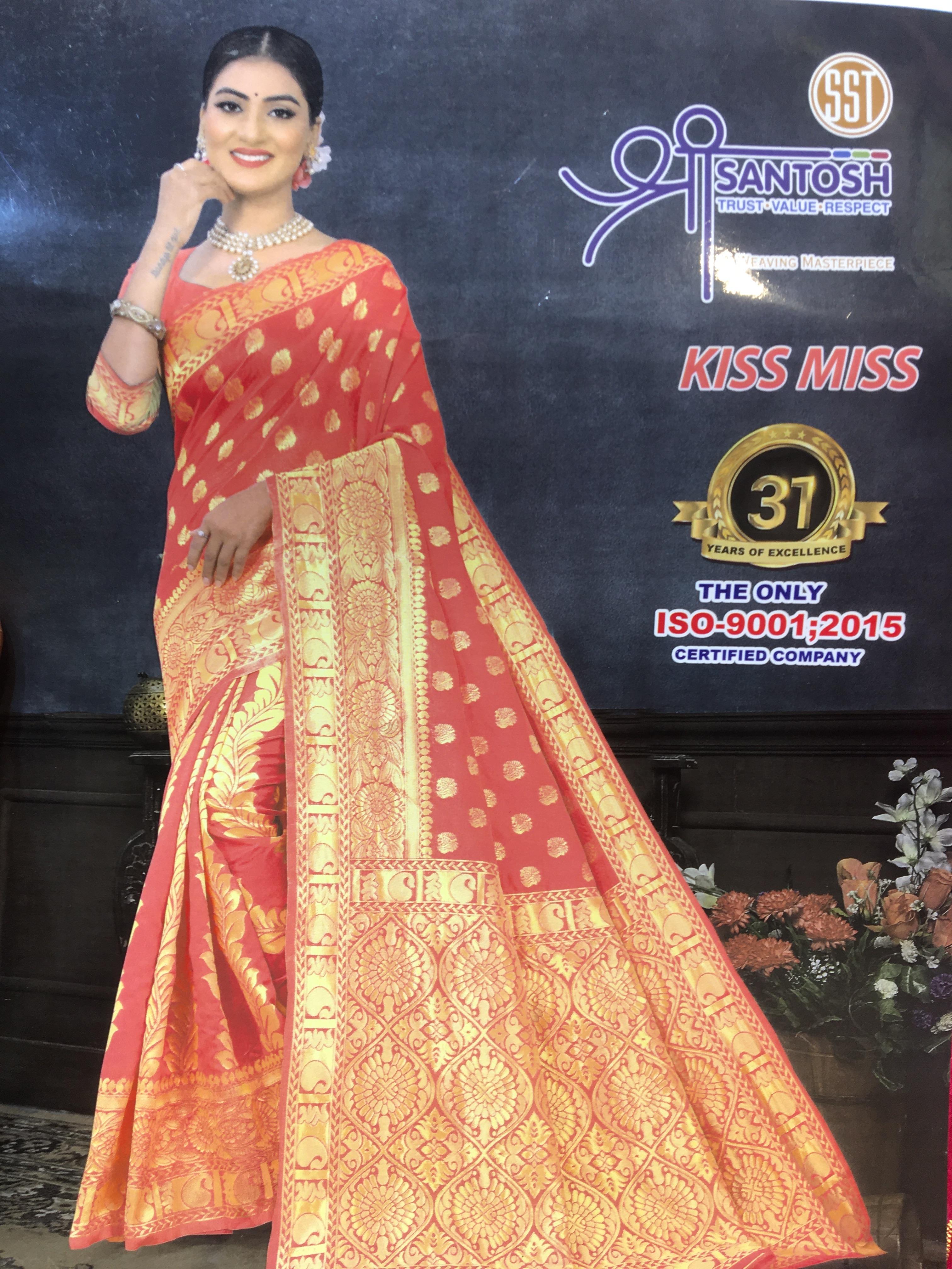 red women sarees - 18106312 - Standard Image - 1