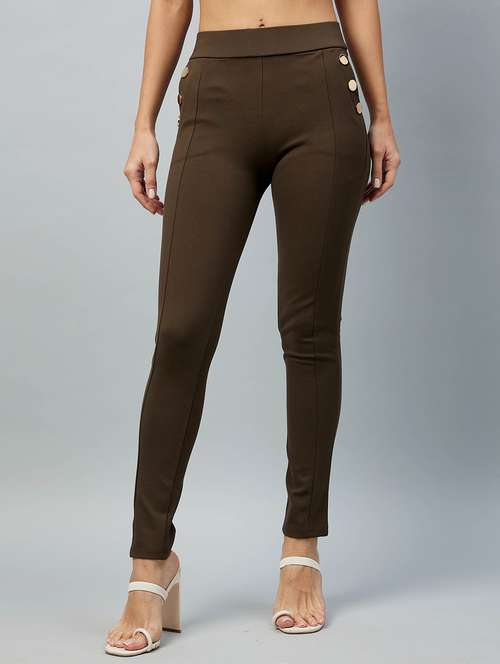 high rise solid jegging - 18106532 -  Standard Image - 0