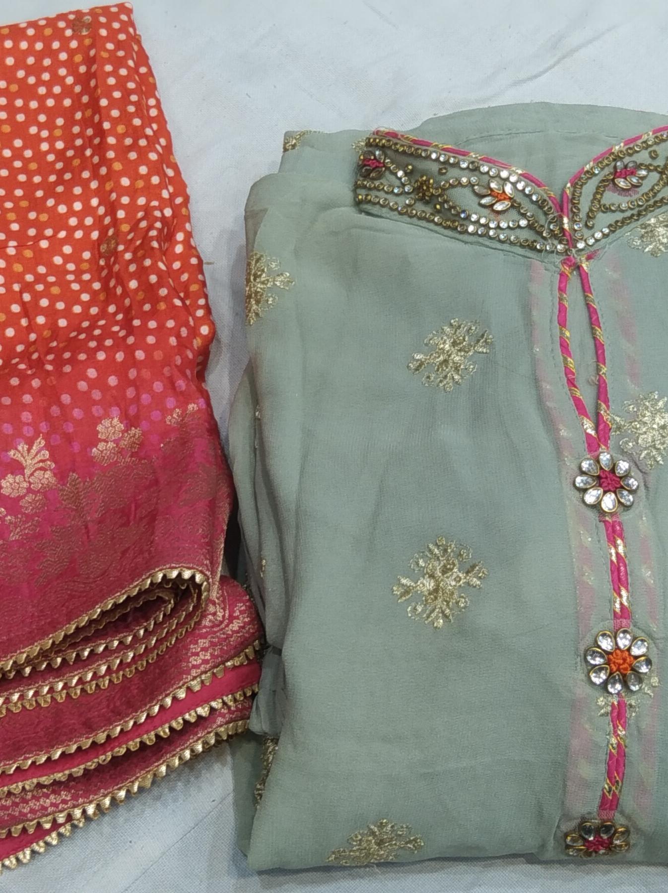 unstitched suit sarara - 18106977 - Standard Image - 1