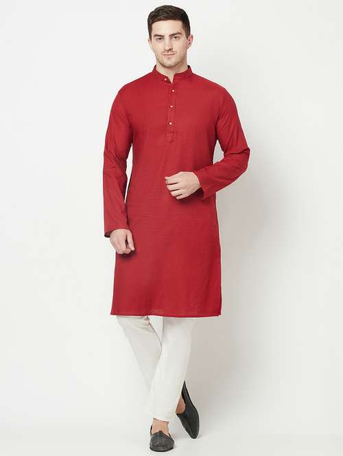solid long kurta  - 18107441 -  Standard Image - 0