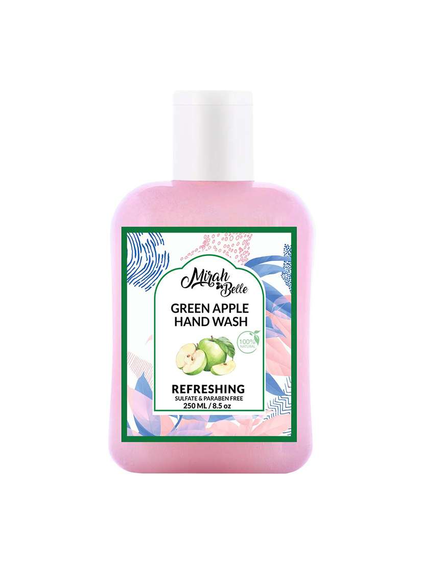 green apple - natural hand wash - sulfate & paraben free (250 ml)