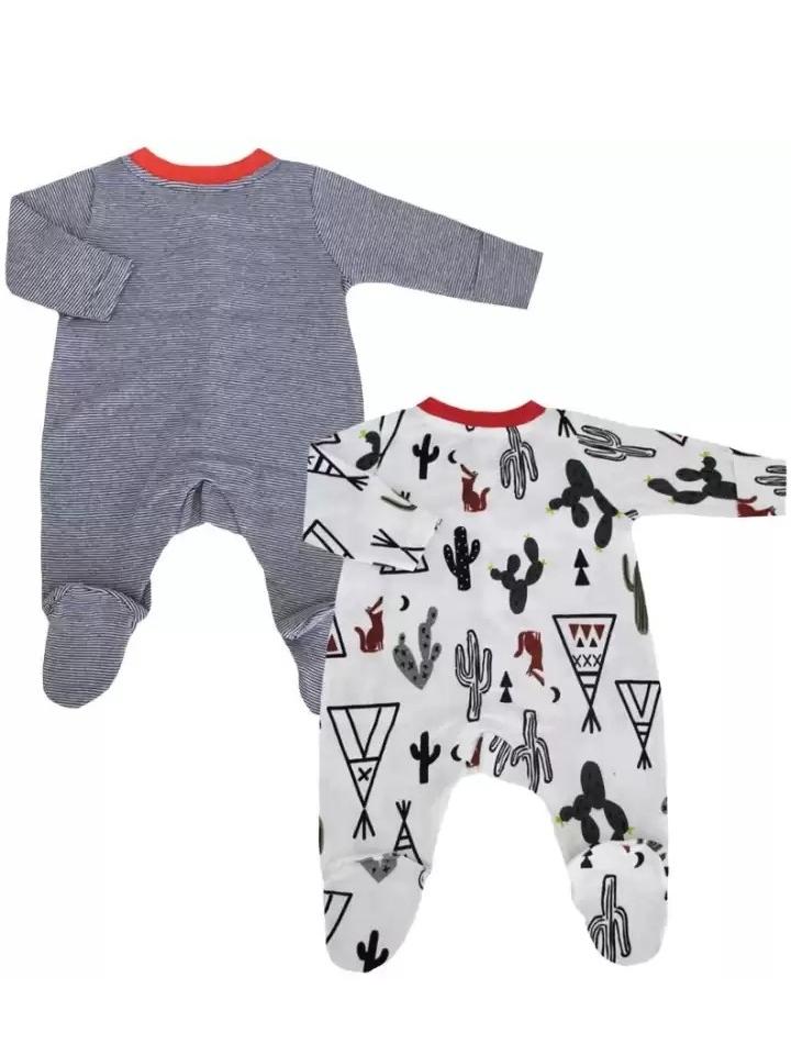kids romper pack of 2 - 18107918 - Standard Image - 1