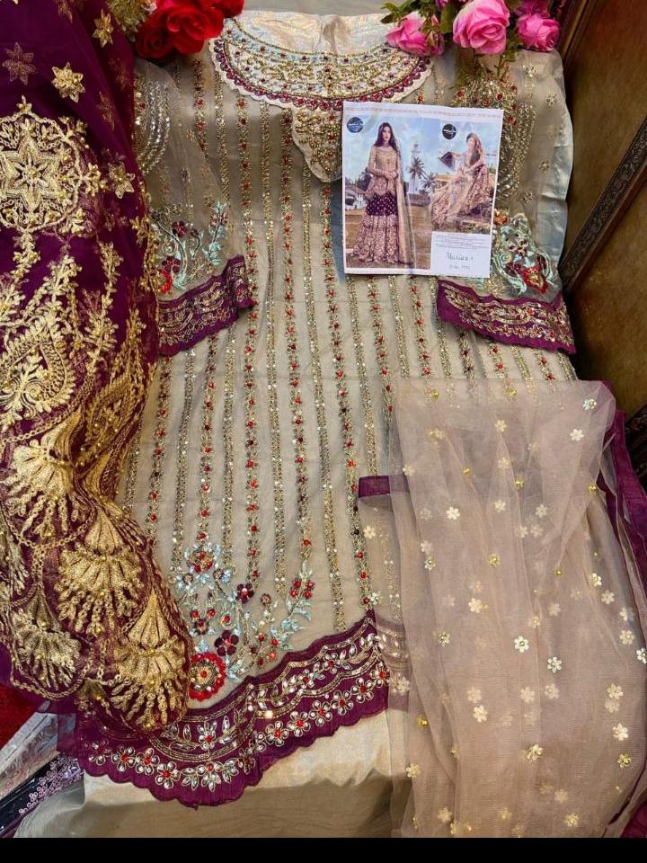 velvet digital print with dupattas  - 18109258 -  Standard Image - 1