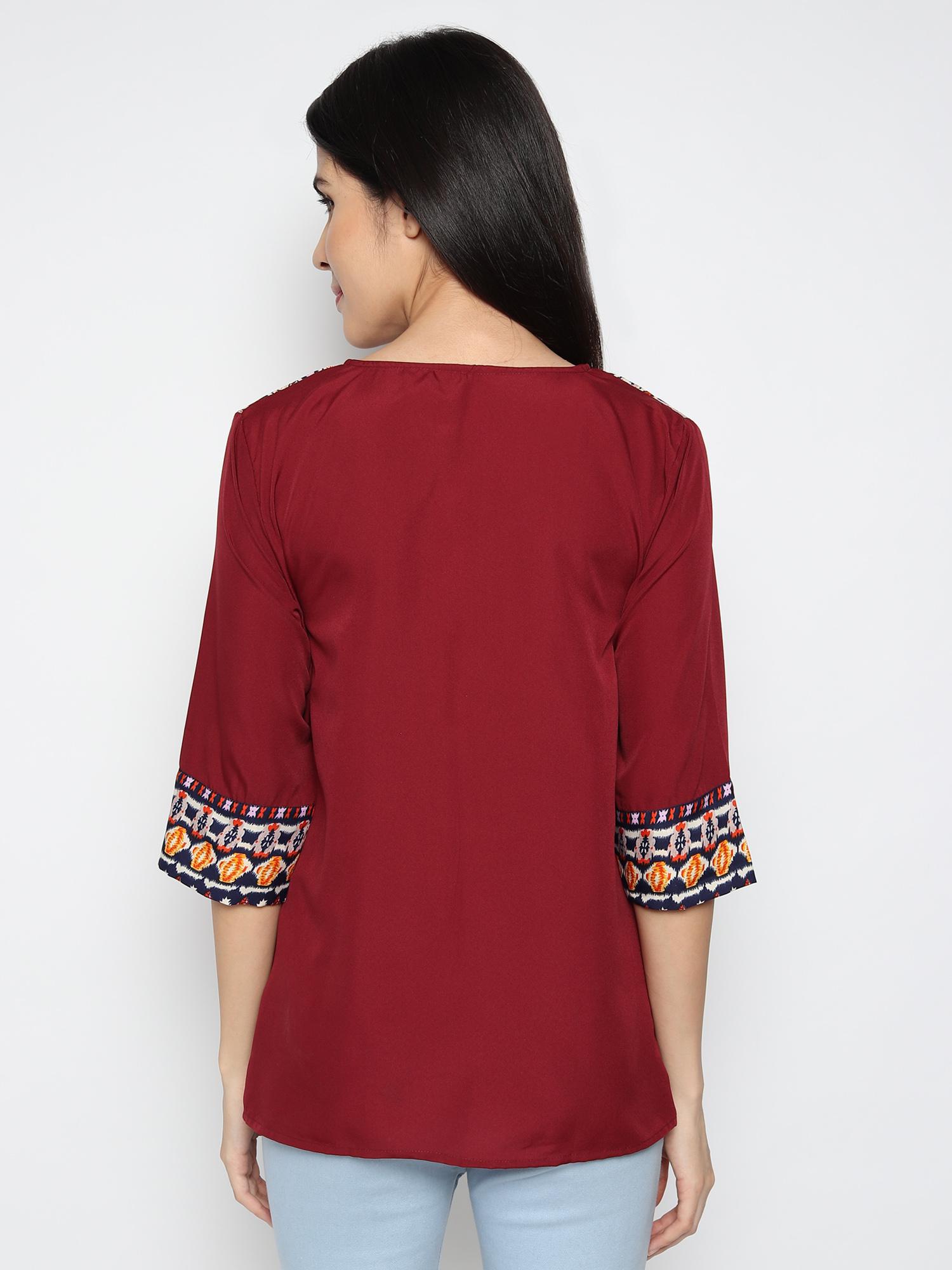 casual regular sleeves floral print women - 18109305 - Standard Image - 1