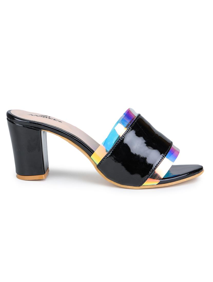slip on heel sandals - 18109984 - Standard Image - 1