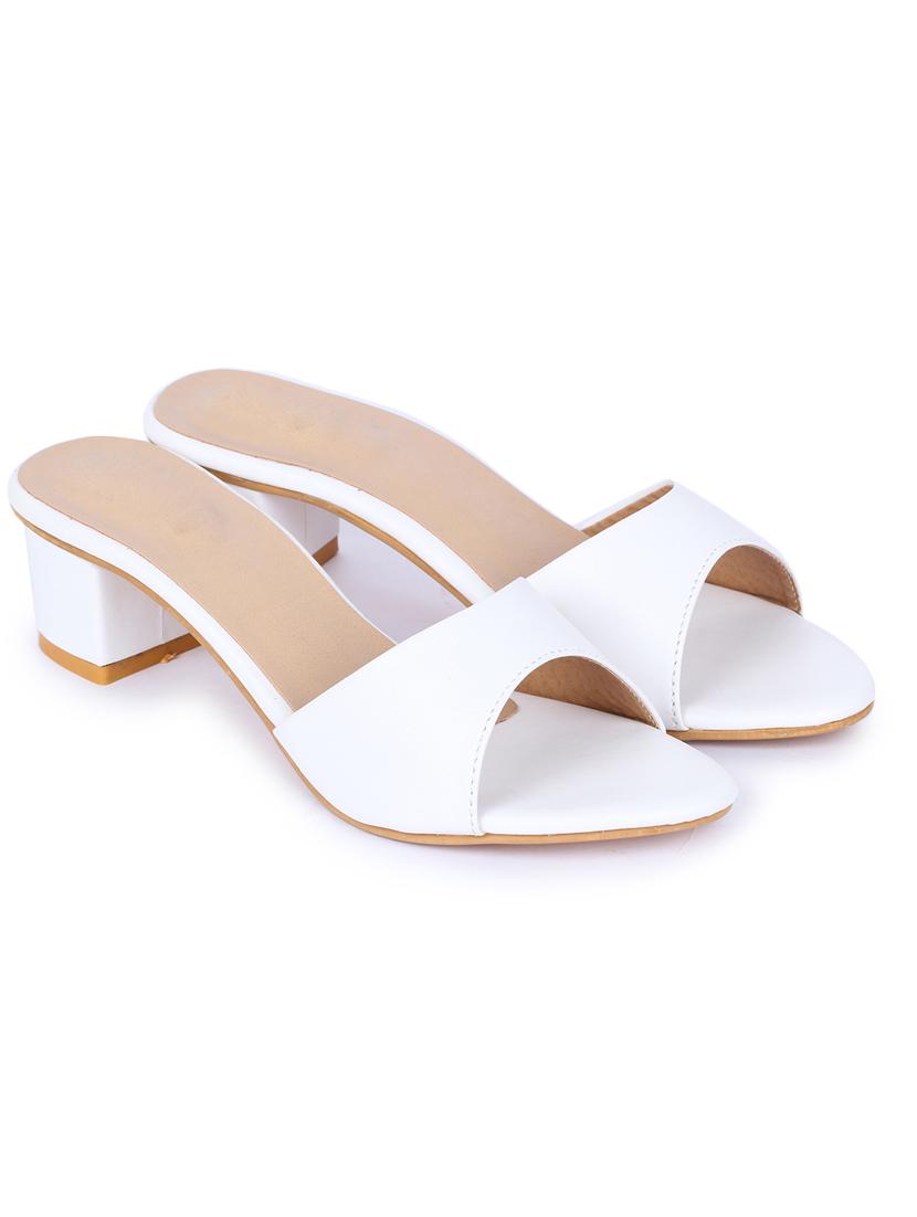 slip on heel sandals - 18110010 - Standard Image - 1