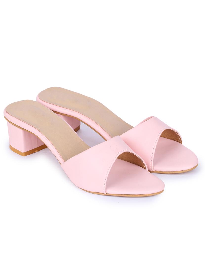 slip on heel sandals - 18110013 - Standard Image - 1