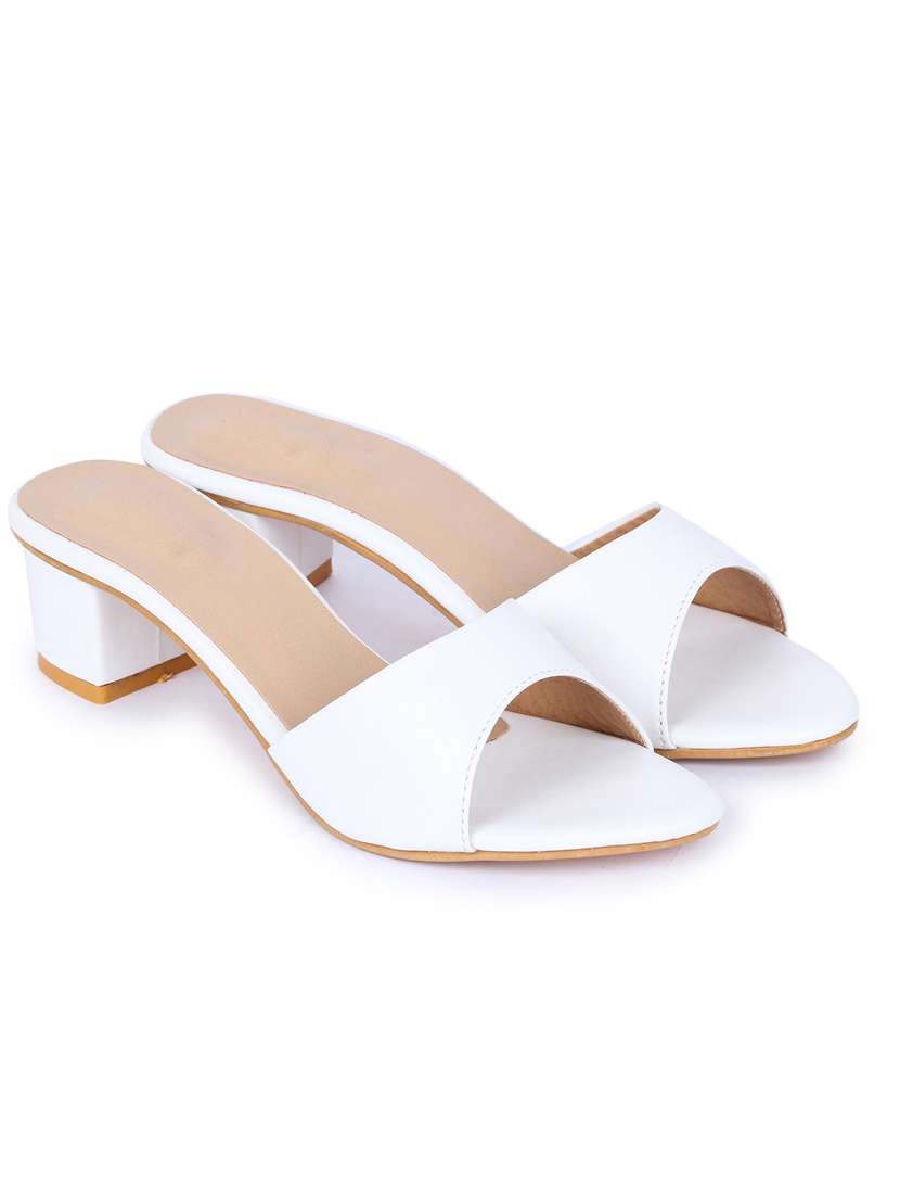 slip on heel sandals - 18110016 -  Standard Image - 1