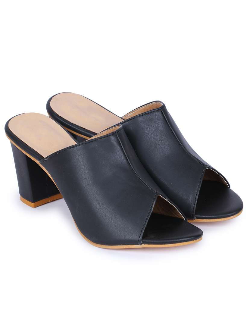 slip on heel sandals - 18110017 -  Standard Image - 1