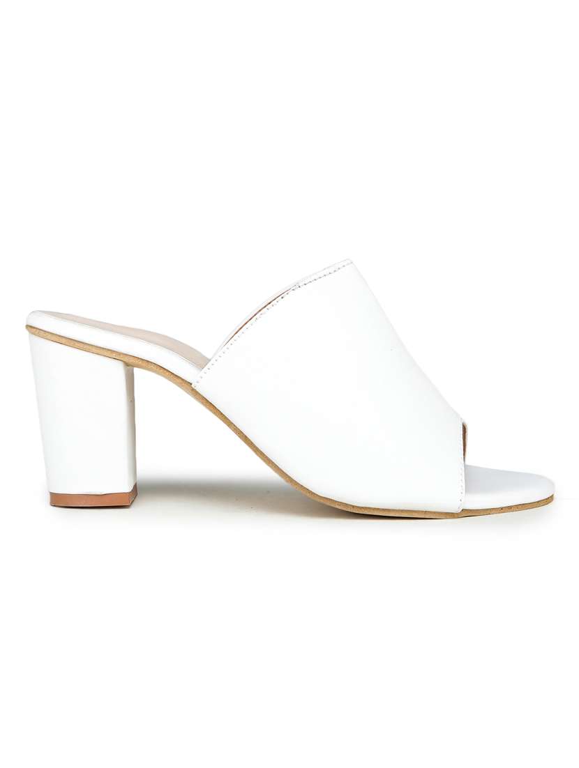 slip on heel sandals - 18110019 -  Standard Image - 1