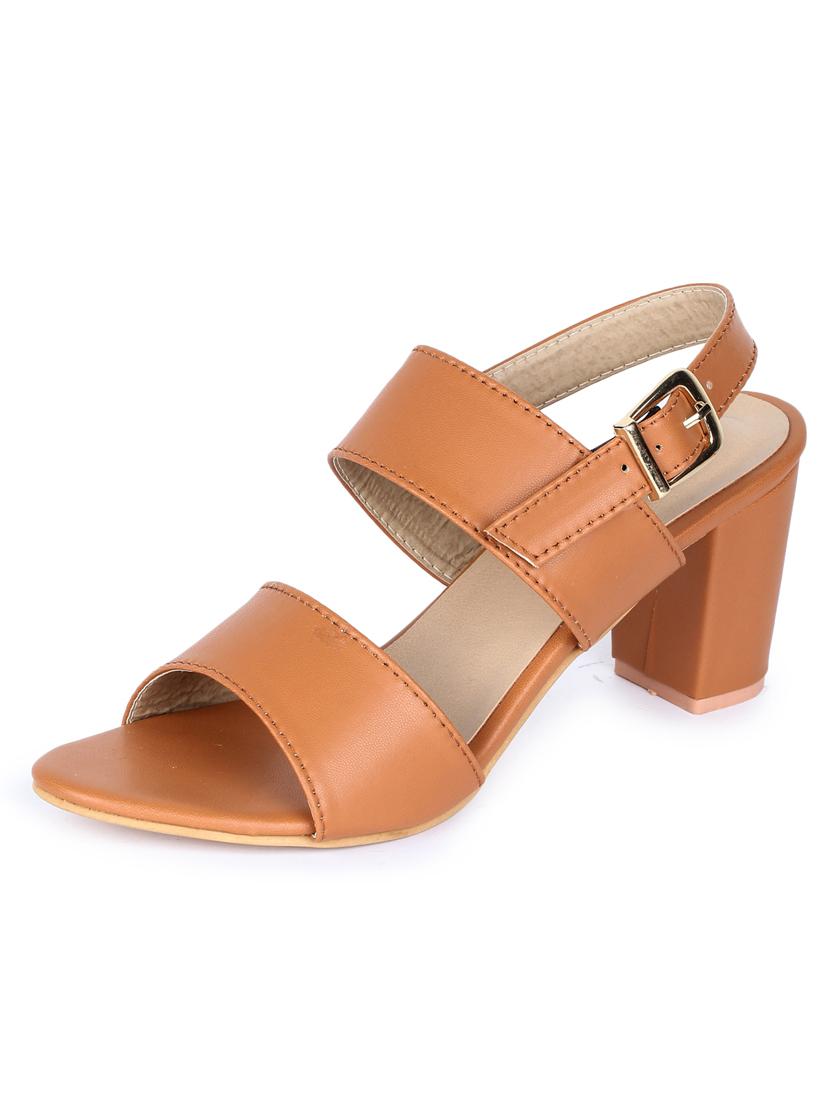 slip on heel sandals - 18110025 - Standard Image - 1