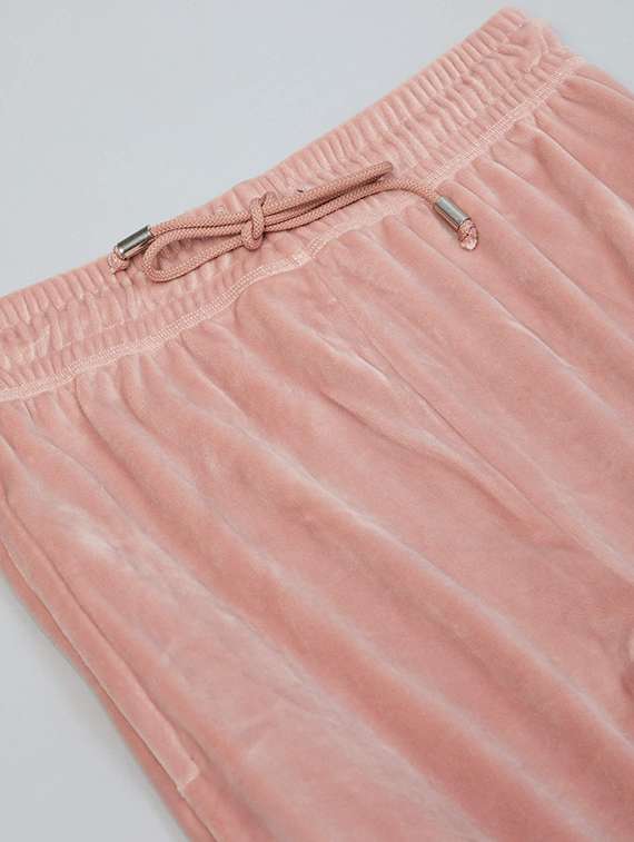 mid rise solid track pant - 18110251 -  Standard Image - 4