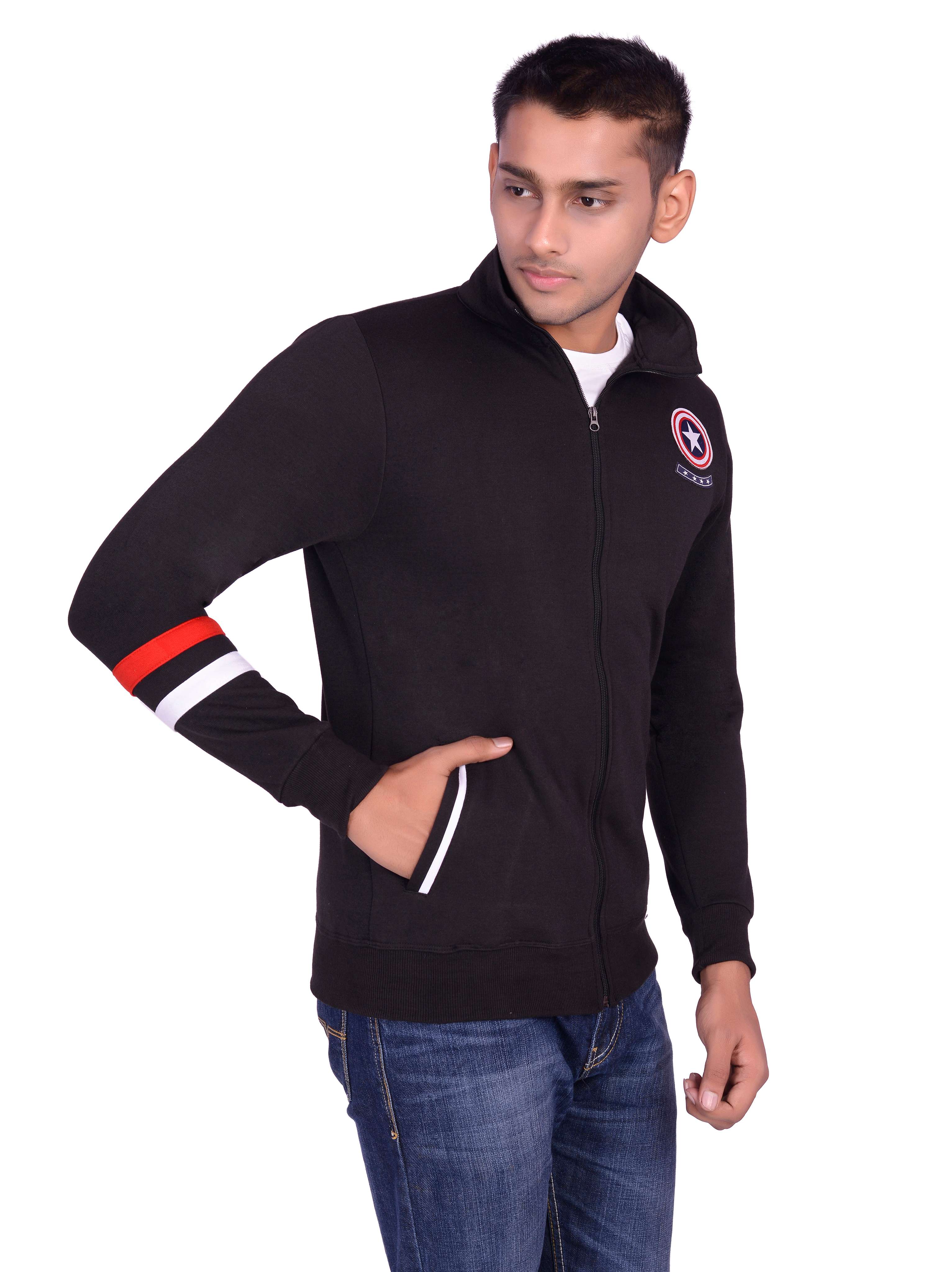 black sweatshirt for men  - 18110589 -  Standard Image - 1