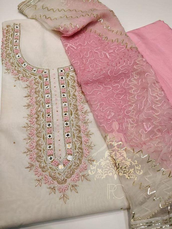 unstitched suit - 18110603 - Standard Image - 1