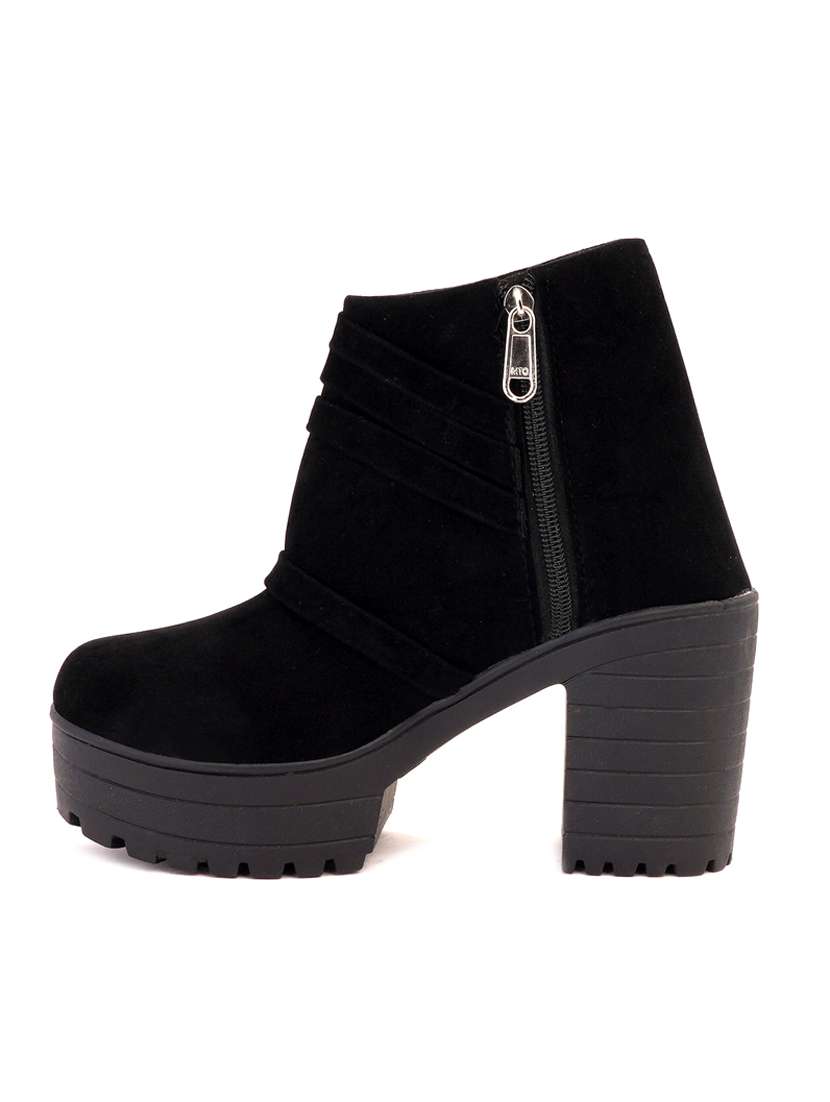 black suede boots - 18111504 -  Standard Image - 1