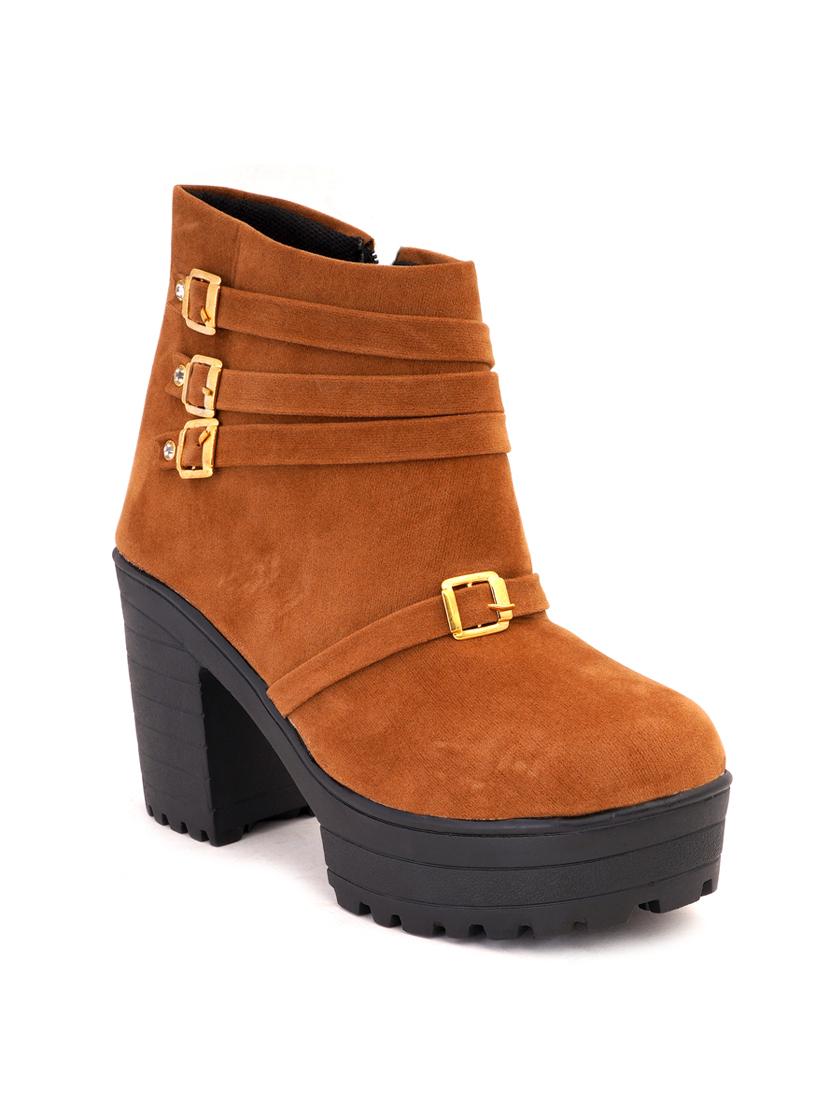 tan ankle boot