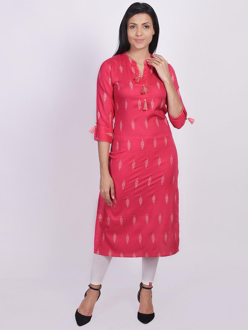 women's straight kurta - 18111668 - Zoom Image - 0