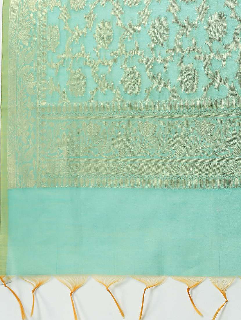 embroidered unstitched suit set - 18113083 - Standard Image - 4