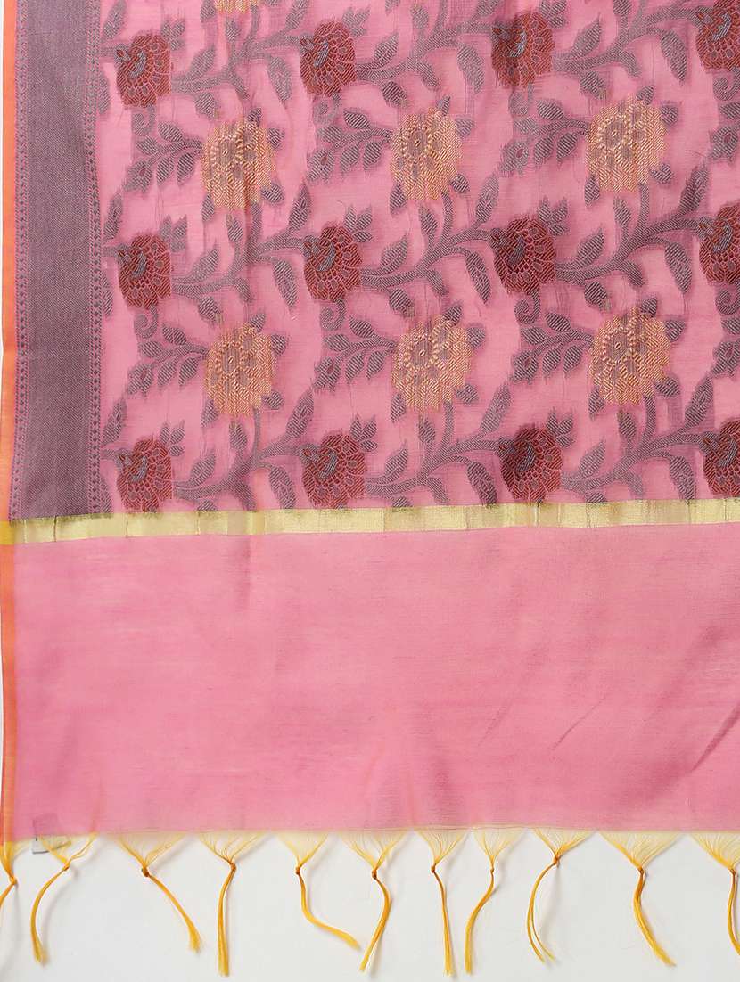 embroidered unstitched suit set - 18113088 -  Standard Image - 4